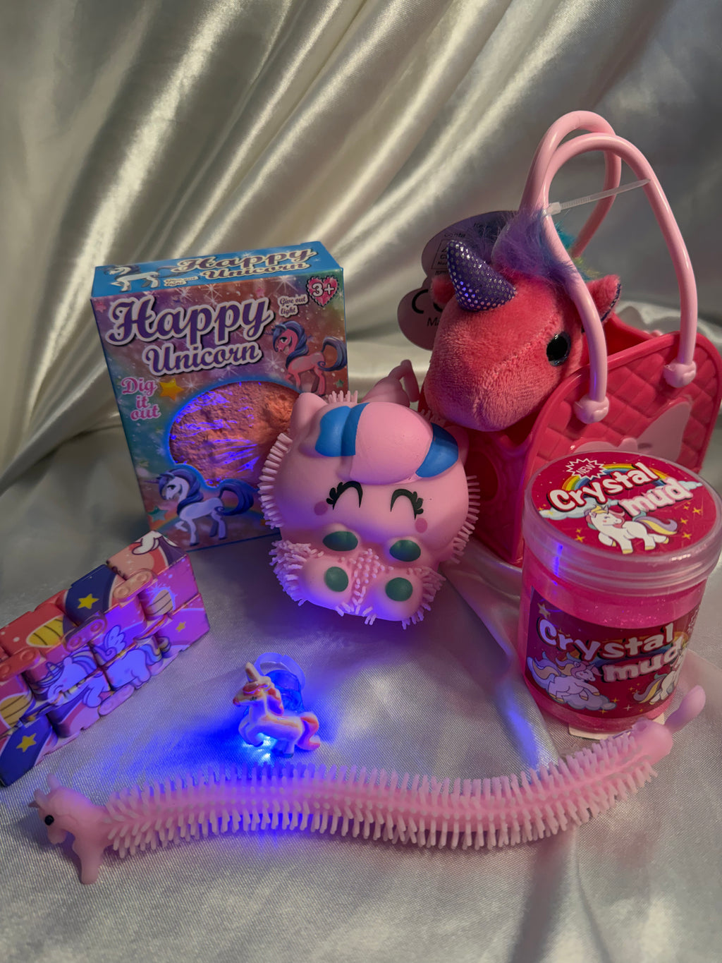 🦄 Unicorn Sensory Fidget Gift Bundle (7-Piece Set)