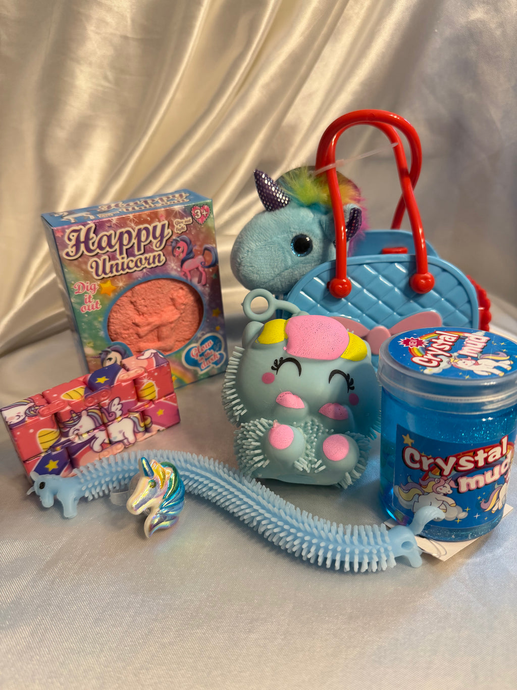 🦄 Unicorn Sensory Fidget Gift Bundle (7-Piece Set)